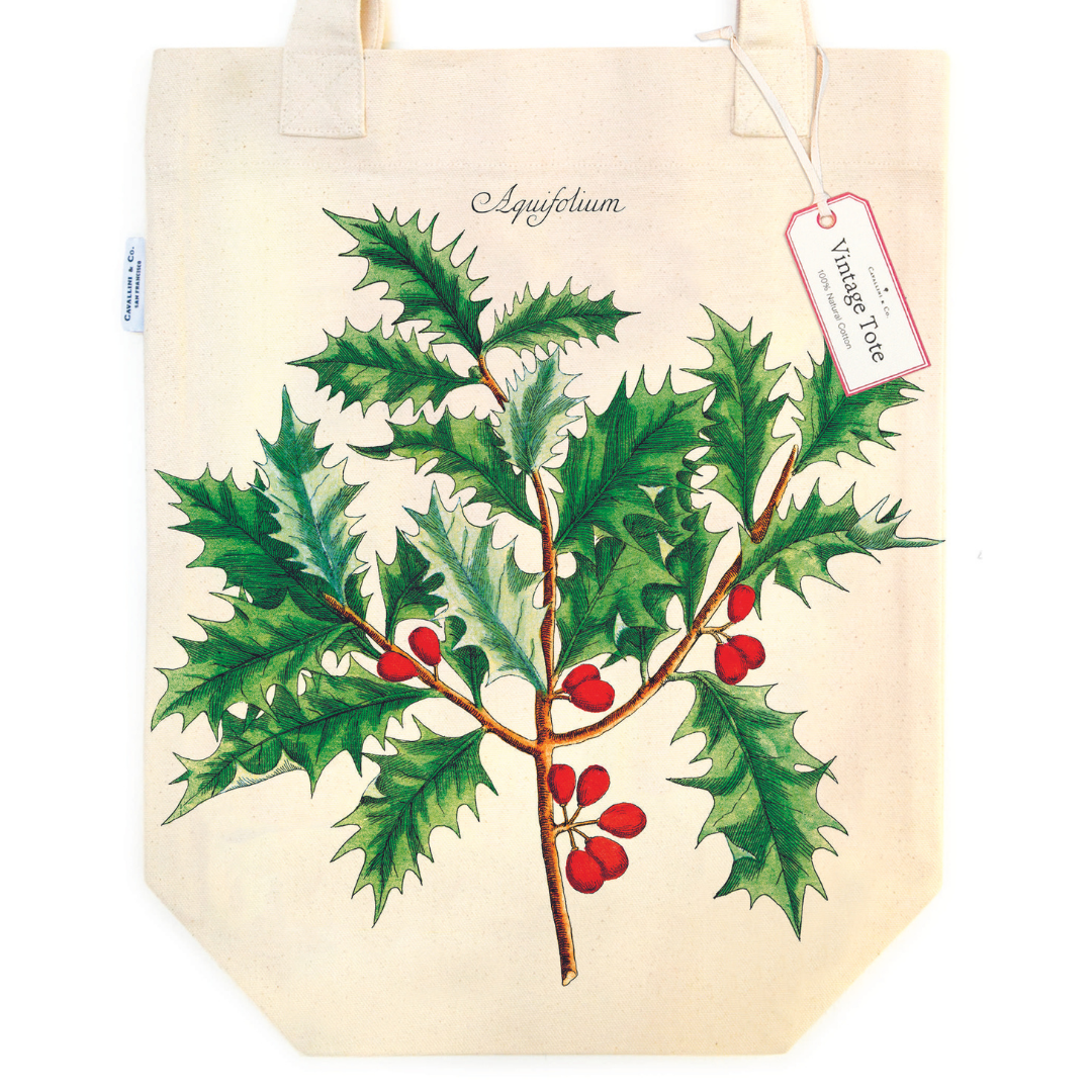 Cavallini Tote Bag- Holly | My Site